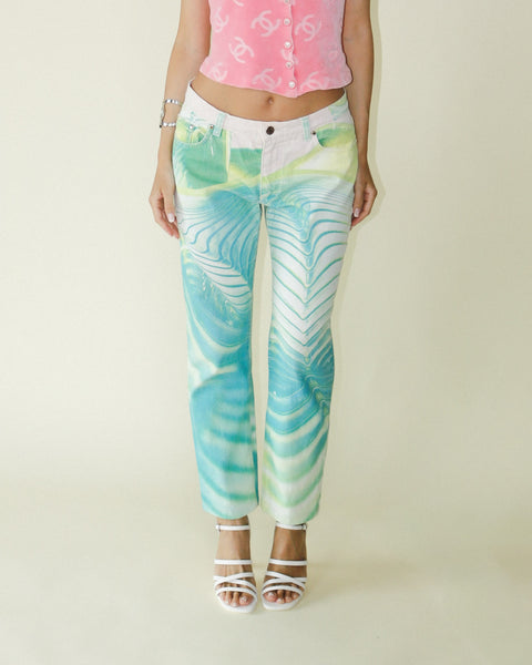 Roberto Cavalli "2001 Mermaid Sea Jeans"