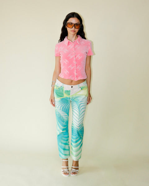 Roberto Cavalli "2001 Mermaid Sea Jeans"
